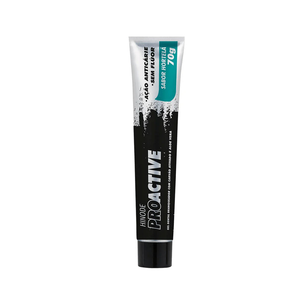 GEL DENTAL CARBON ACTIVADO + ALOE VERA PROACTIVO 70G
