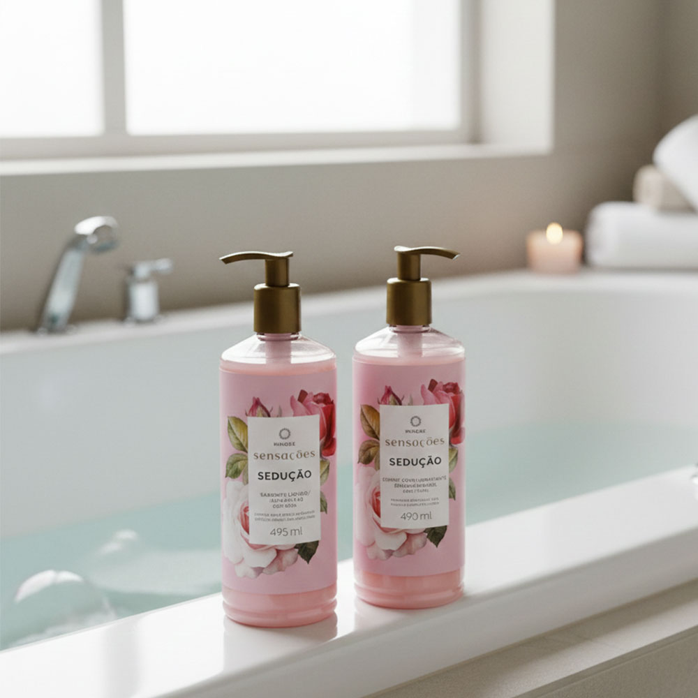 Kit promocional Jabón Líquido Corporal Sensaciones Seducción x 2 unidades