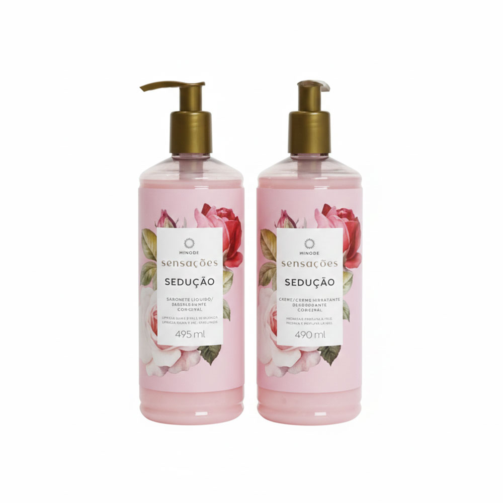 Kit promocional Jabón Líquido Corporal Sensaciones Seducción x 2 unidades