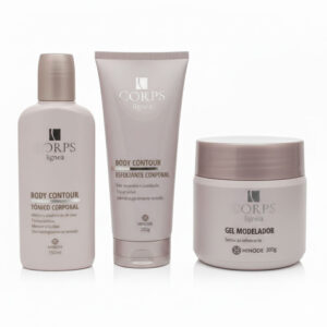 Kit promocional Corporal CORPS de hinode; Tónico + Exfoliante Corporal + Gel Modelador