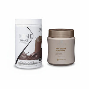Kit promocional Batido Nutricional Shake + Gel Modelador Corps Lignea.
